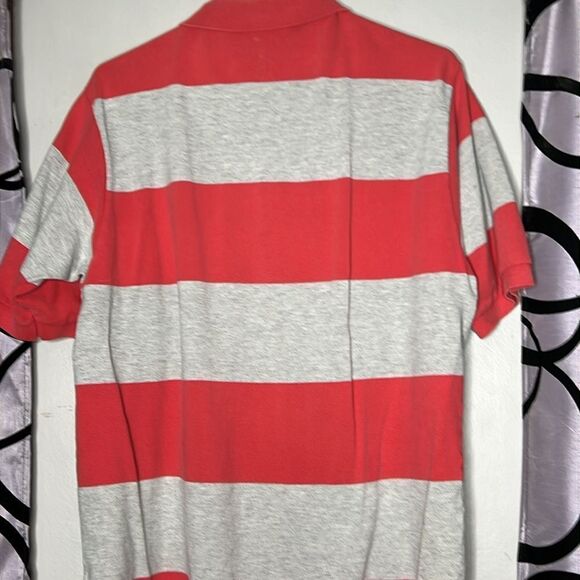 Vintage Polo by Ralph Lauren, blue label, striped polo shirt, size large - Picture 11 of 14